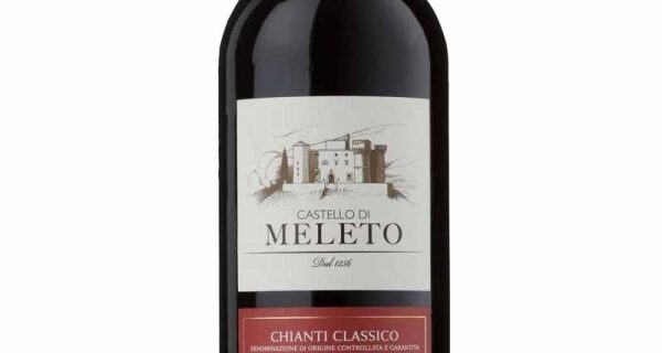 flasche castello di meleto chianti classico 2010